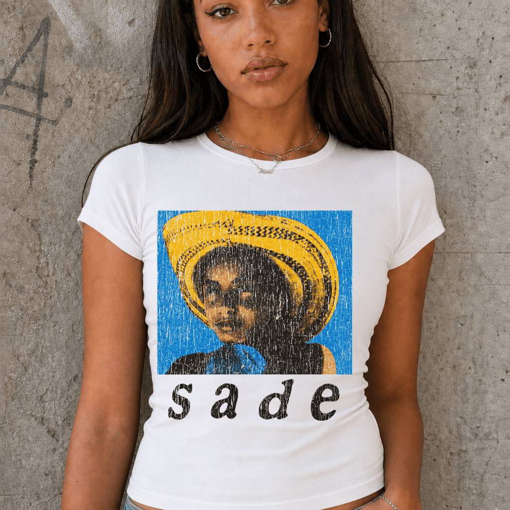 Sade Womens White Tee