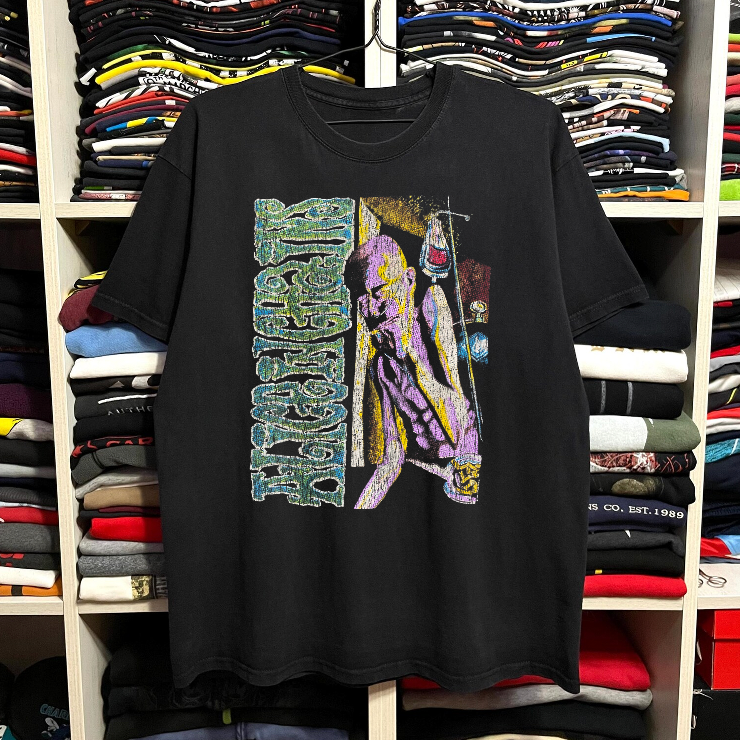 Vintage Alice In Chains "Sickman" Washed Black Tee