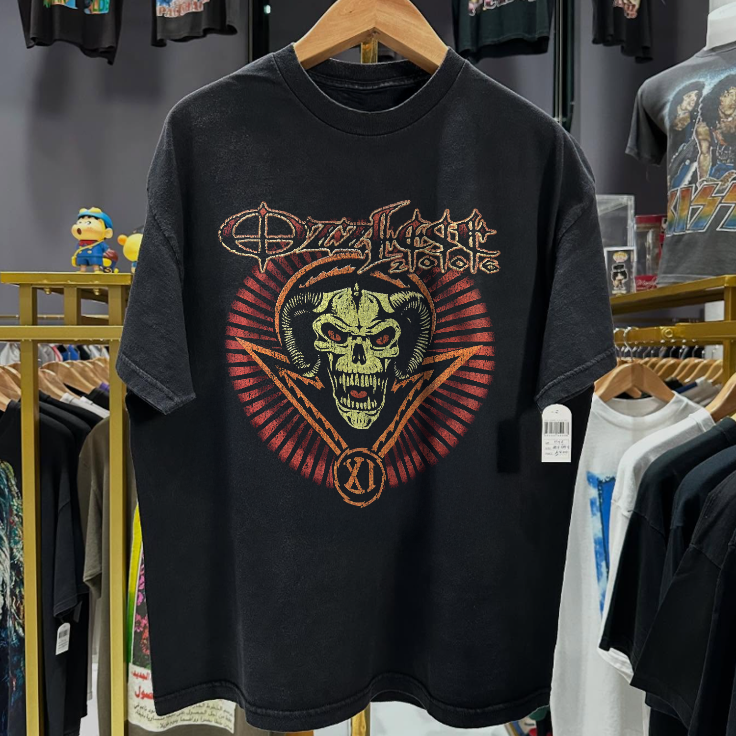 2006 OZZFEST RARE WASHED BLACK T-SHIRT