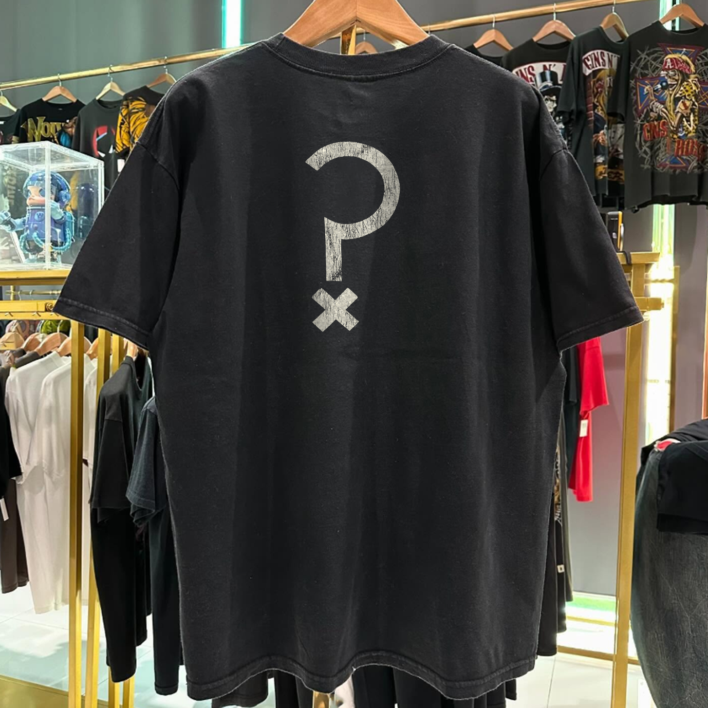 1993 THE VIPER ROOM RARE WASHED BLACK T-SHIRT