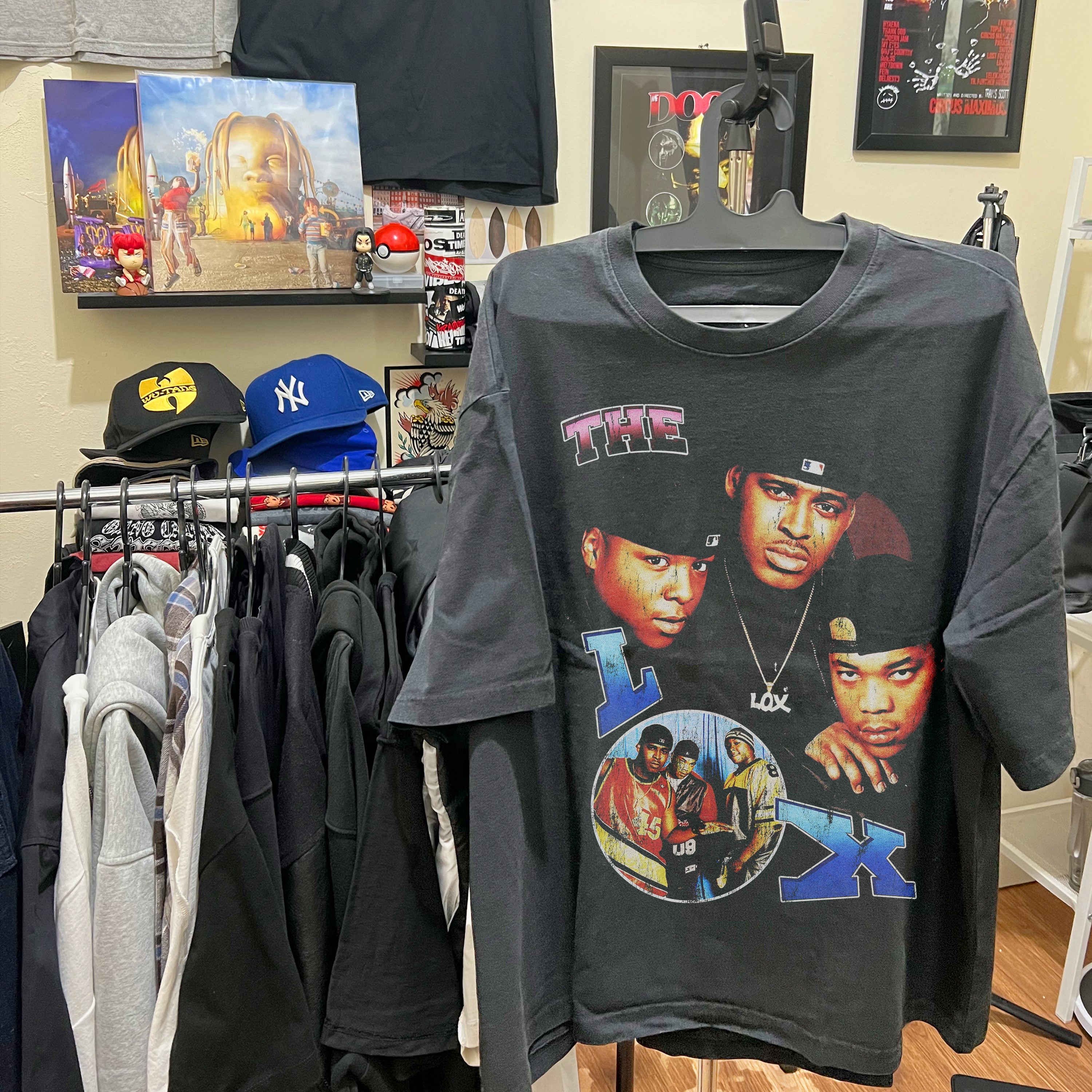 LIVING 0FF EXP3RIENCE BLACK T-SHIRT