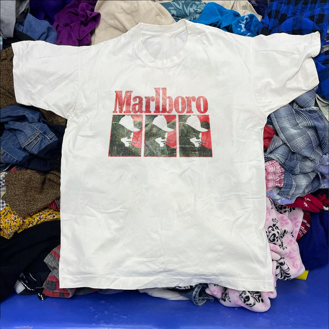 HIGH PLAINS DRIFTER - VINTAGE WASHED WHITE T-SHIRT