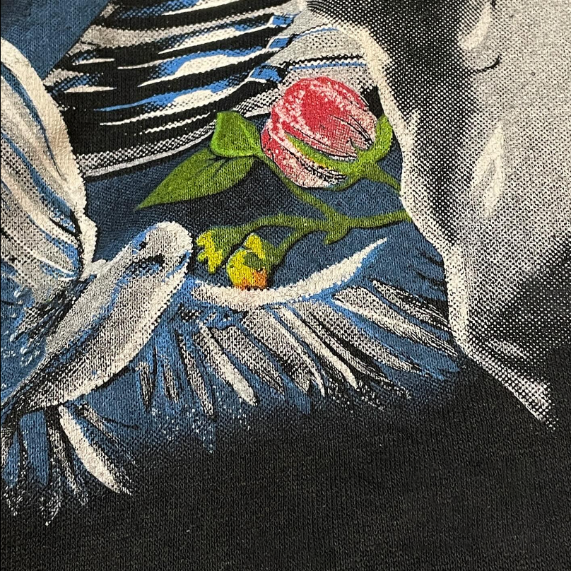 PRINCE - VINTAGE 1990'S WASHED BLACK T-SHIRT