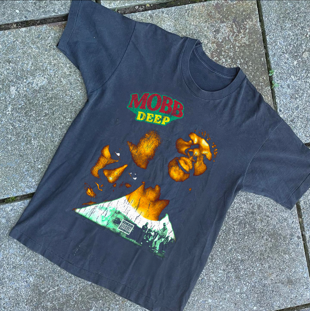 SH00K 0NES 2 WASHED BLACK T-SHIRT