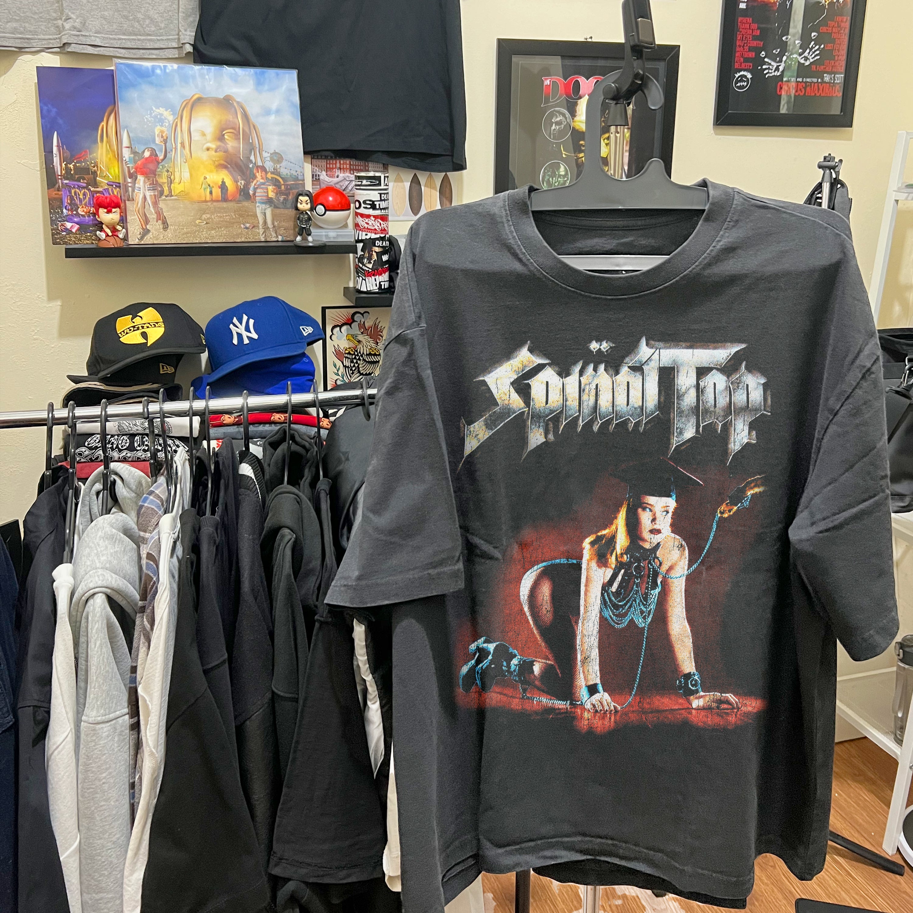 'SPINAL TAP' BLACK T-SHIRT