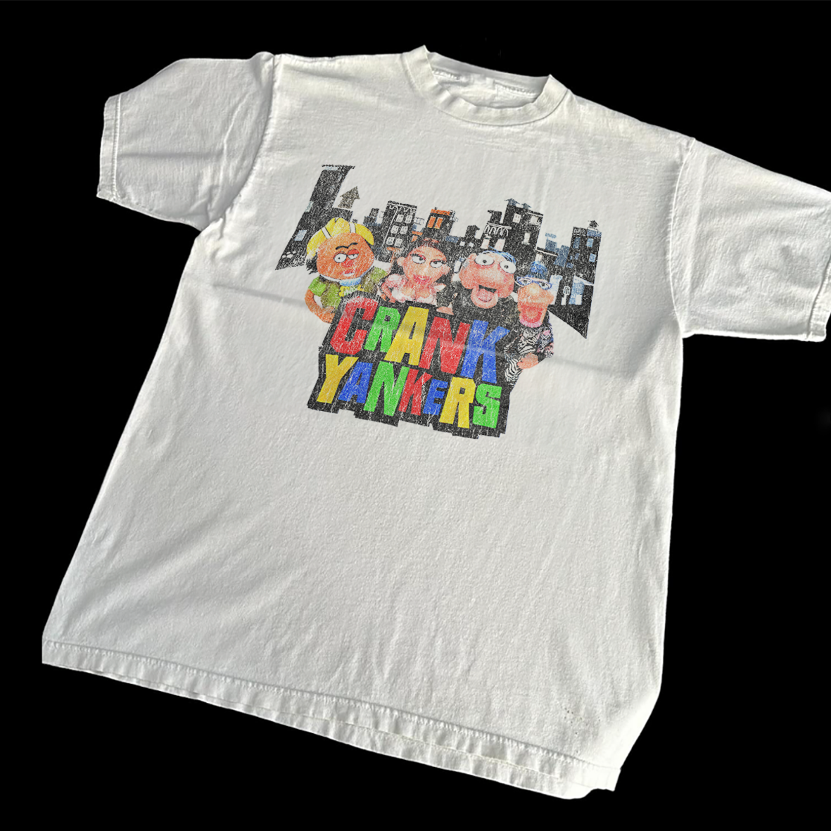 CRANK YANK3RS 2002 PROMO WHITE T-SHIRT