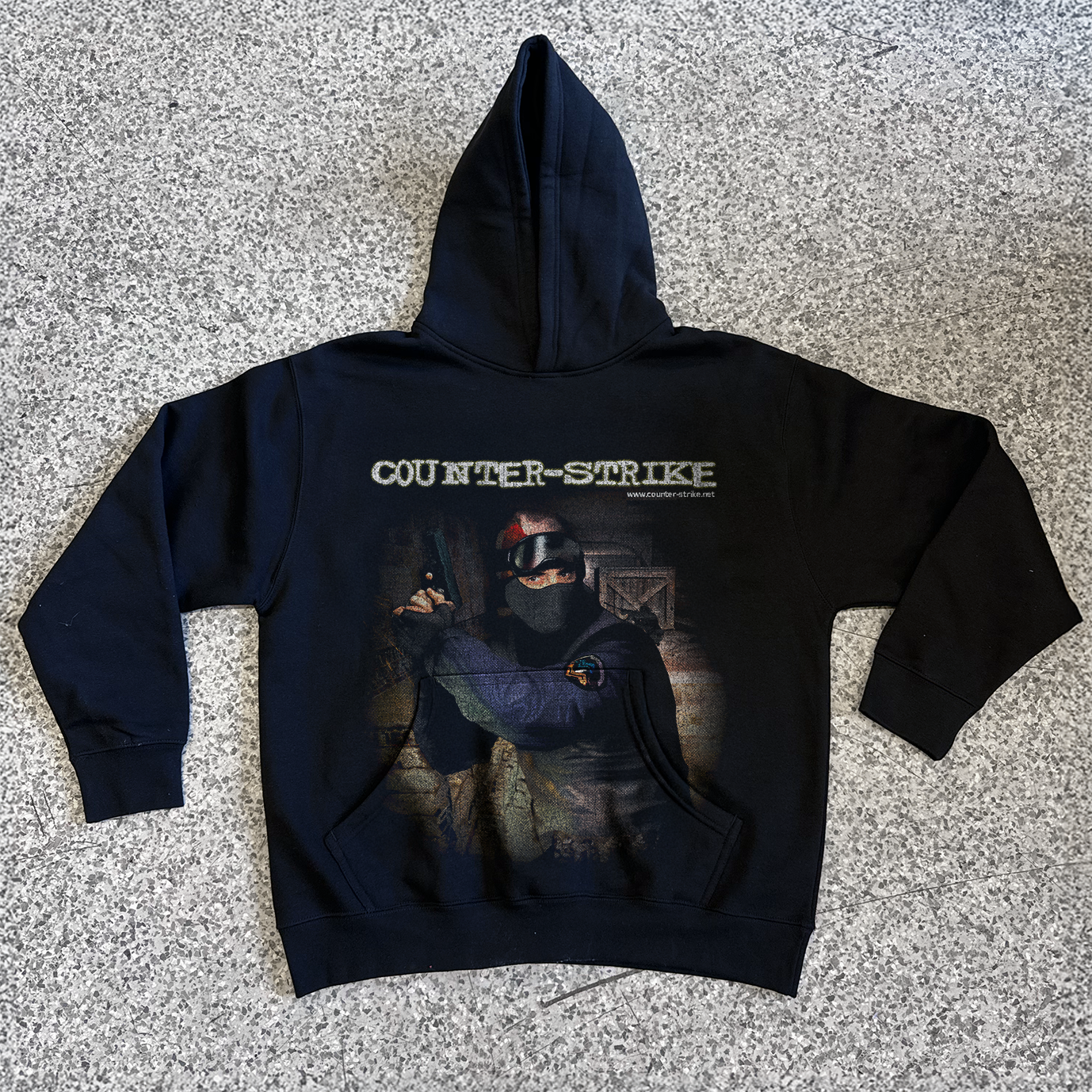 COUNTERSTRIKE 1.6 JUMBO BLACK HOODIE