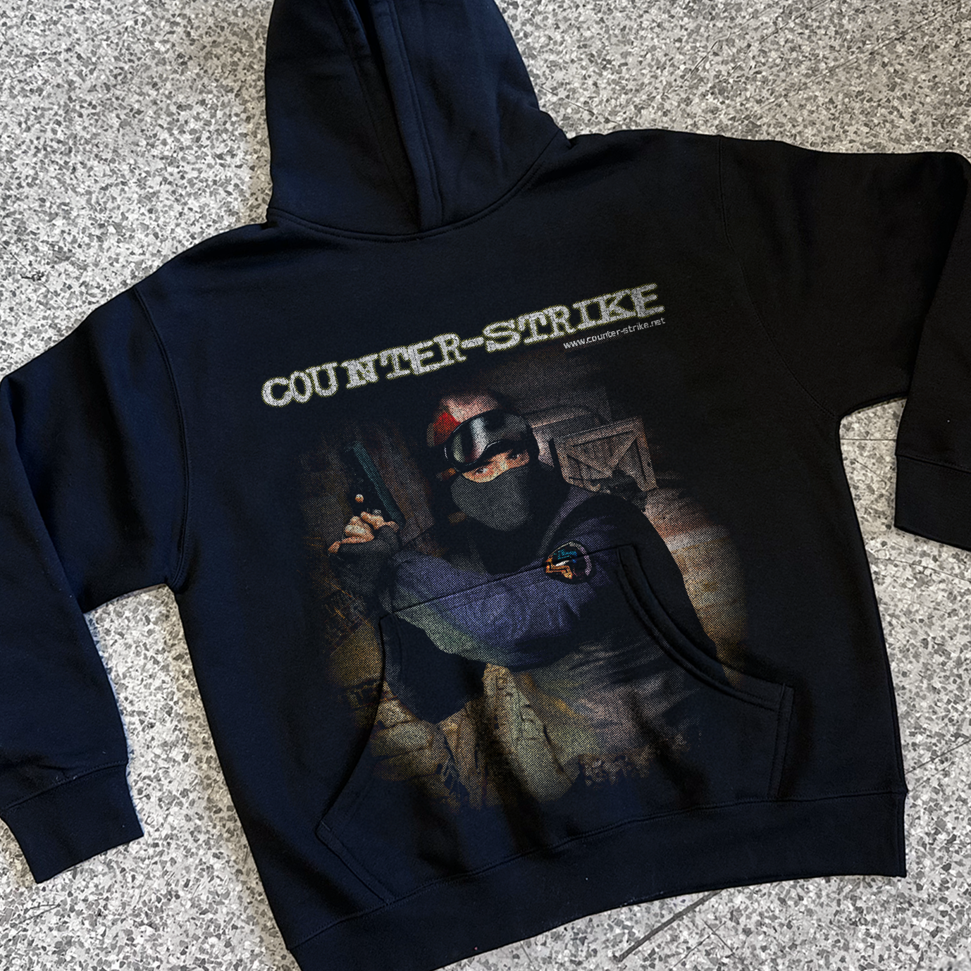 COUNTERSTRIKE 1.6 JUMBO BLACK HOODIE