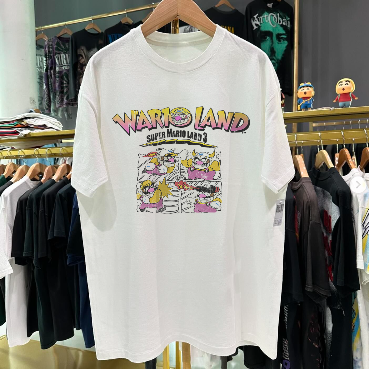 SUPER WARIOLAND III WHITE T-SHIRT