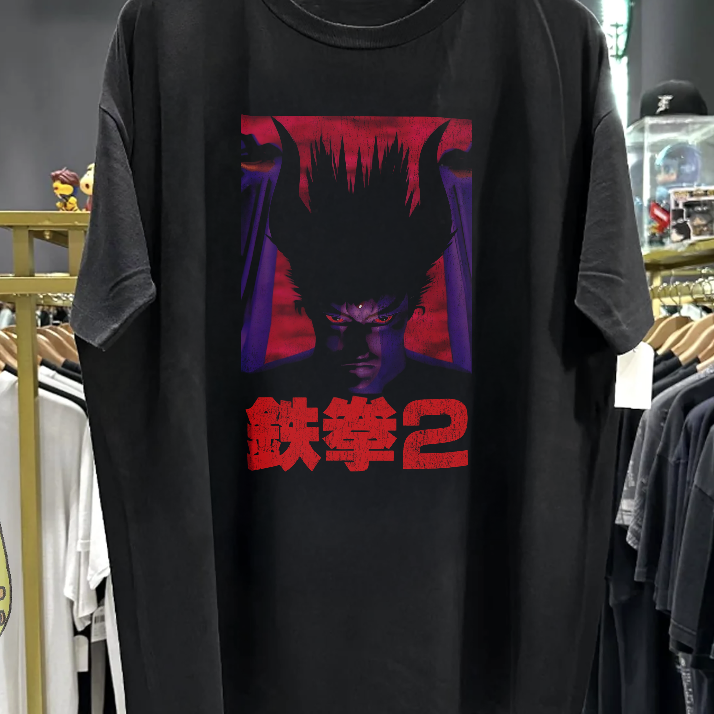 90s TEKK3N 2 PROMO WASHED BLACK TEE
