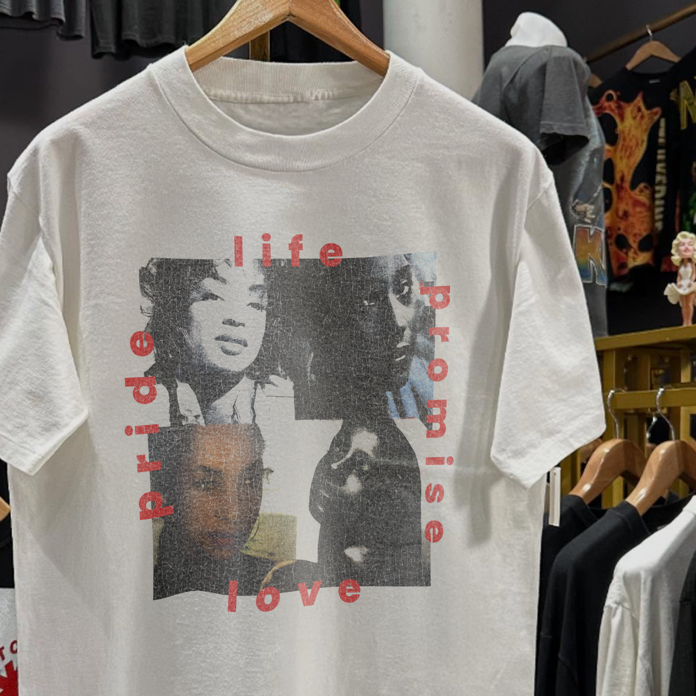 SADE SUMMER DELUX RARE WASHED WHITE TSHIRT