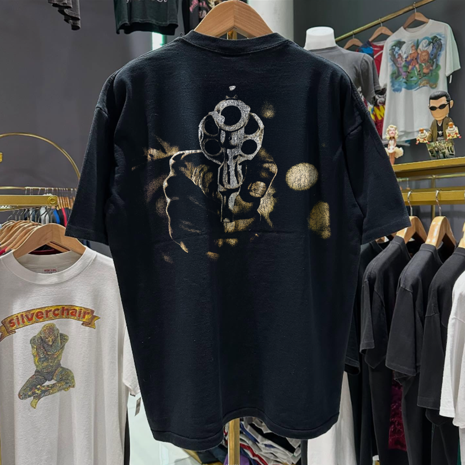 90s BODY COUNT BLOODLUST RARE WASHED BLACK T-SHIRT