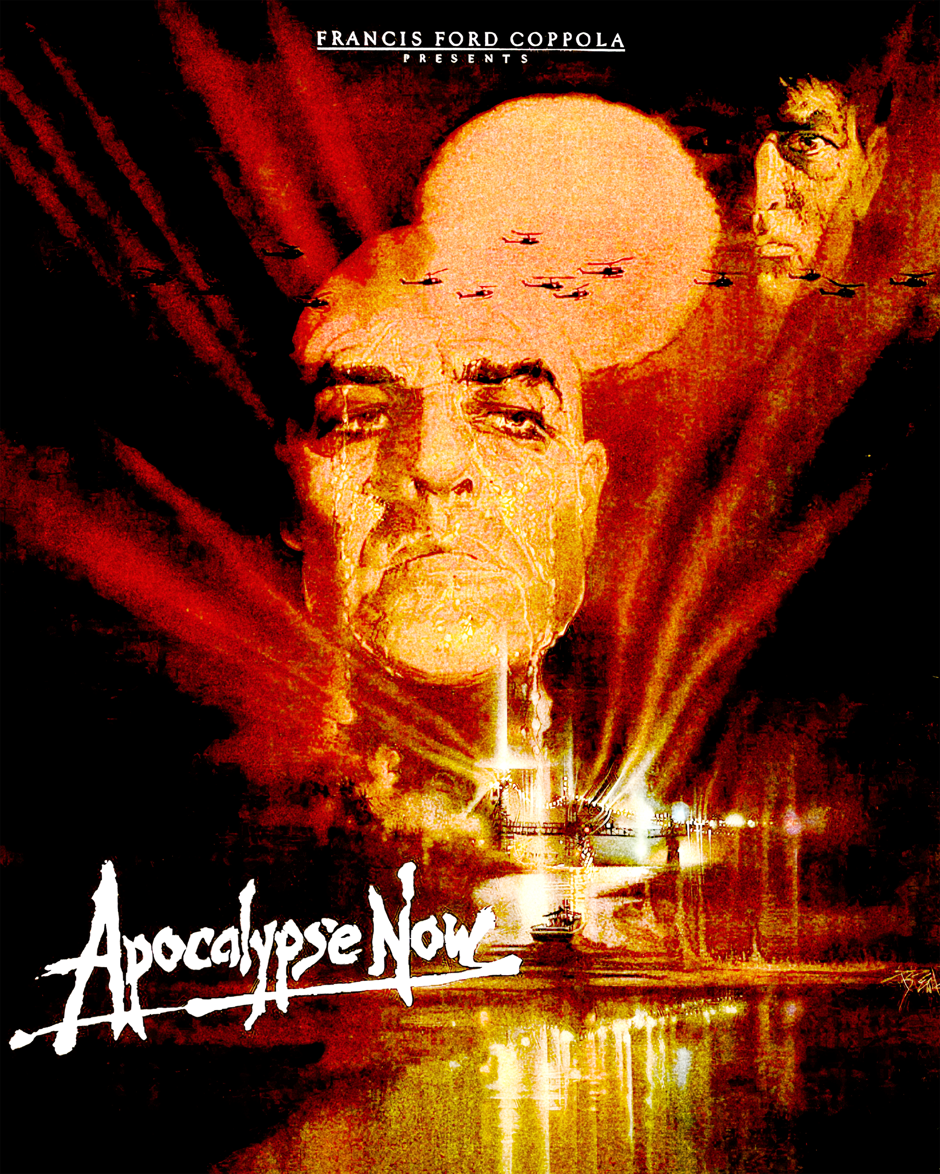 RARE APOCOLYPSE NOW 'CONFIDENTIAL' PROMO WASHED BLACK T-SHIRT