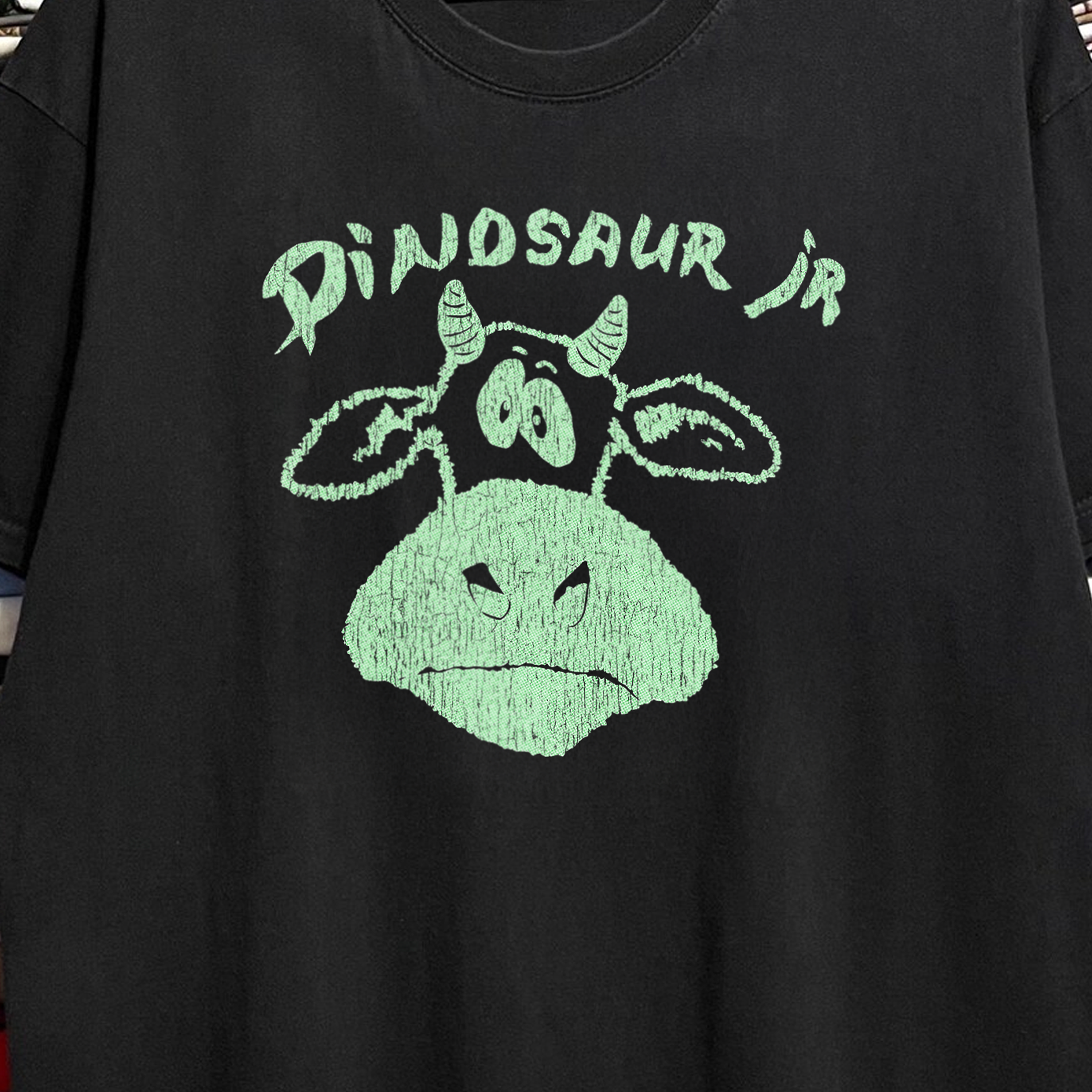 Rare Dinosaur Jr. Washed Black Tee