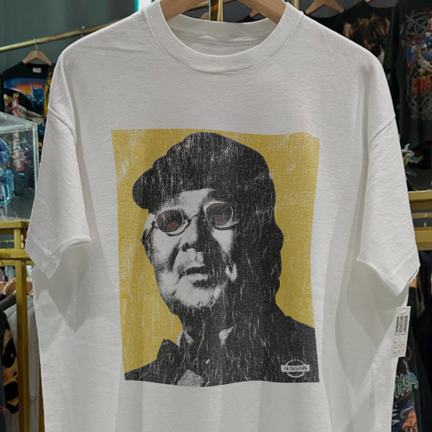 1997 NISSAN ULTRA RARE PROMO WASHED WHITE T-SHIRT