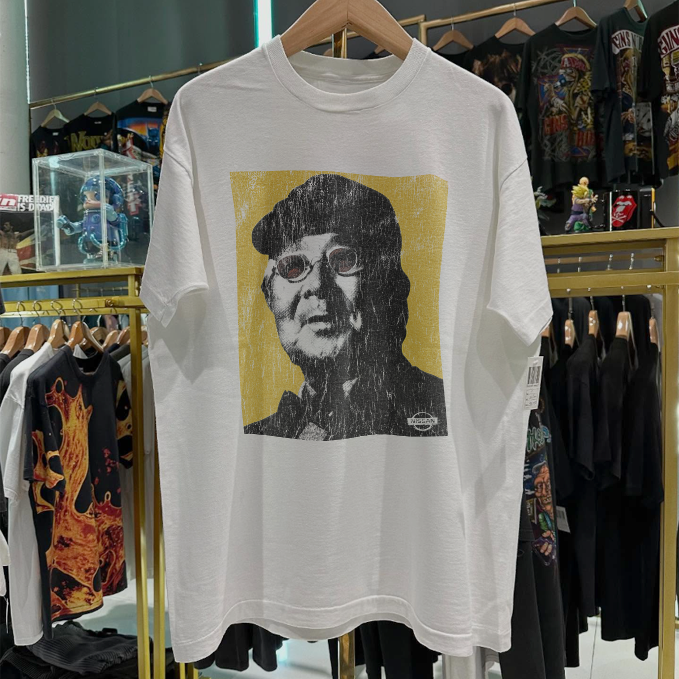 1997 NISSAN ULTRA RARE PROMO WASHED WHITE T-SHIRT