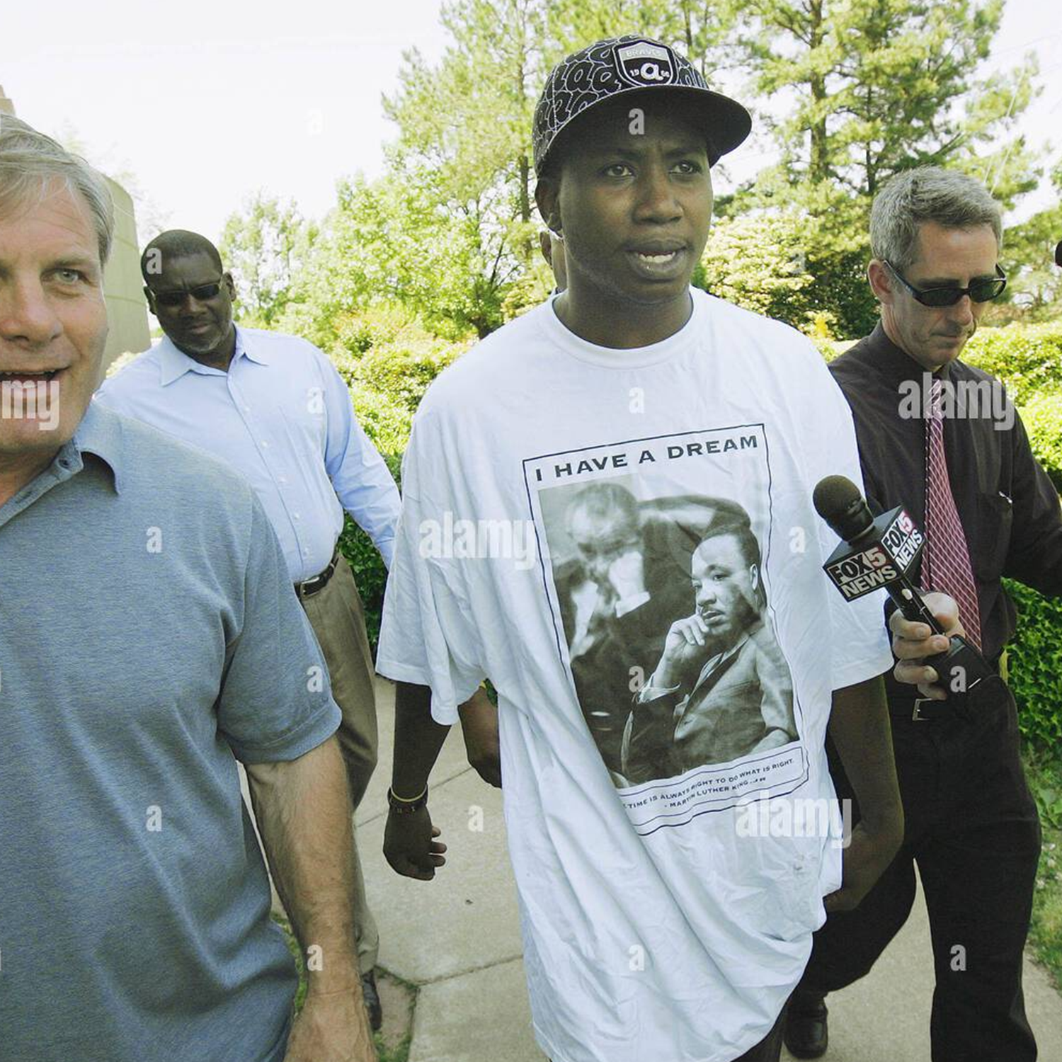 Y2K I HAVE A DREAM 'MLK JR.' RARE WASHED WHITE T-SHIRT