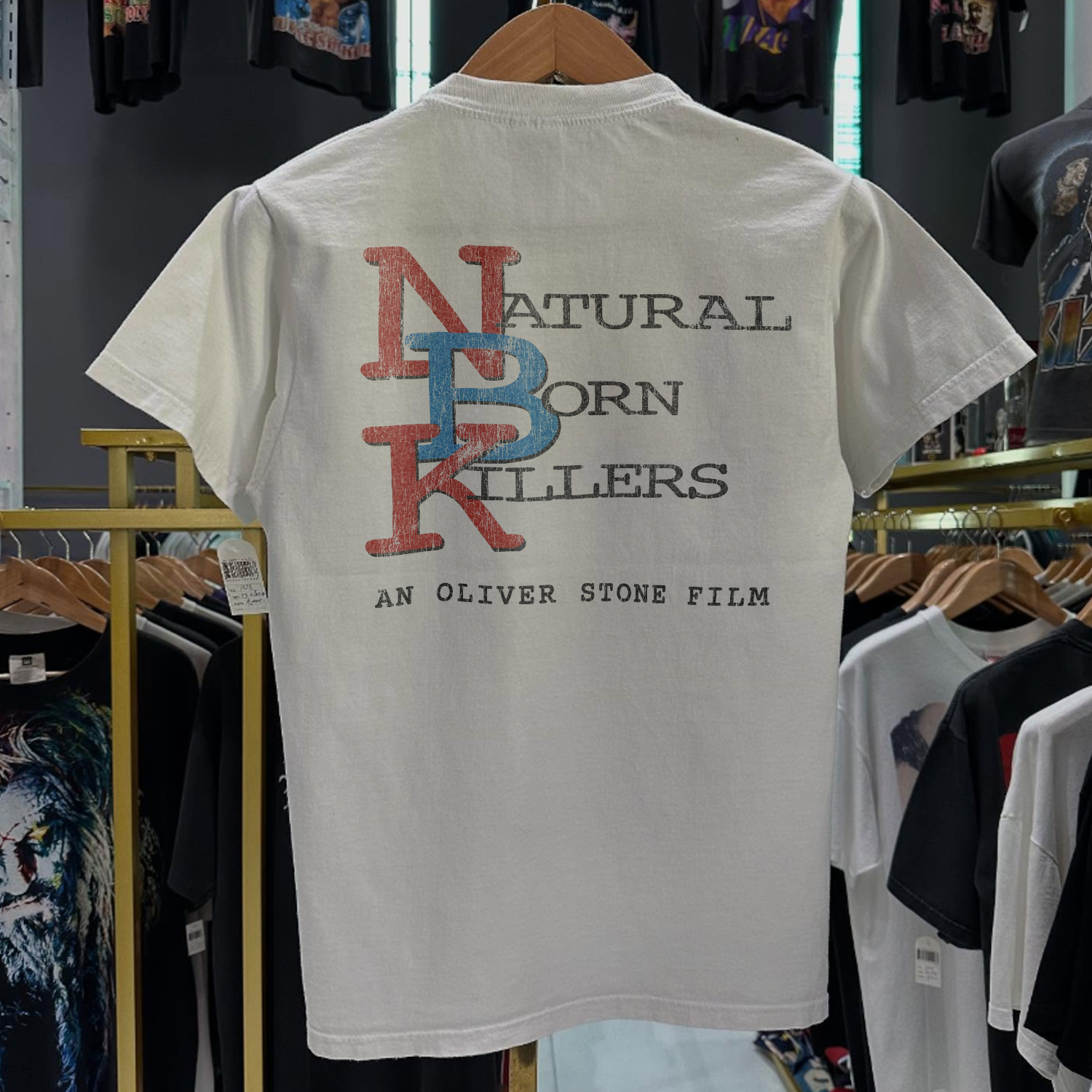 1994 NBK 'ANIME EDITION' RARE WASHED WHITE T-SHIRT