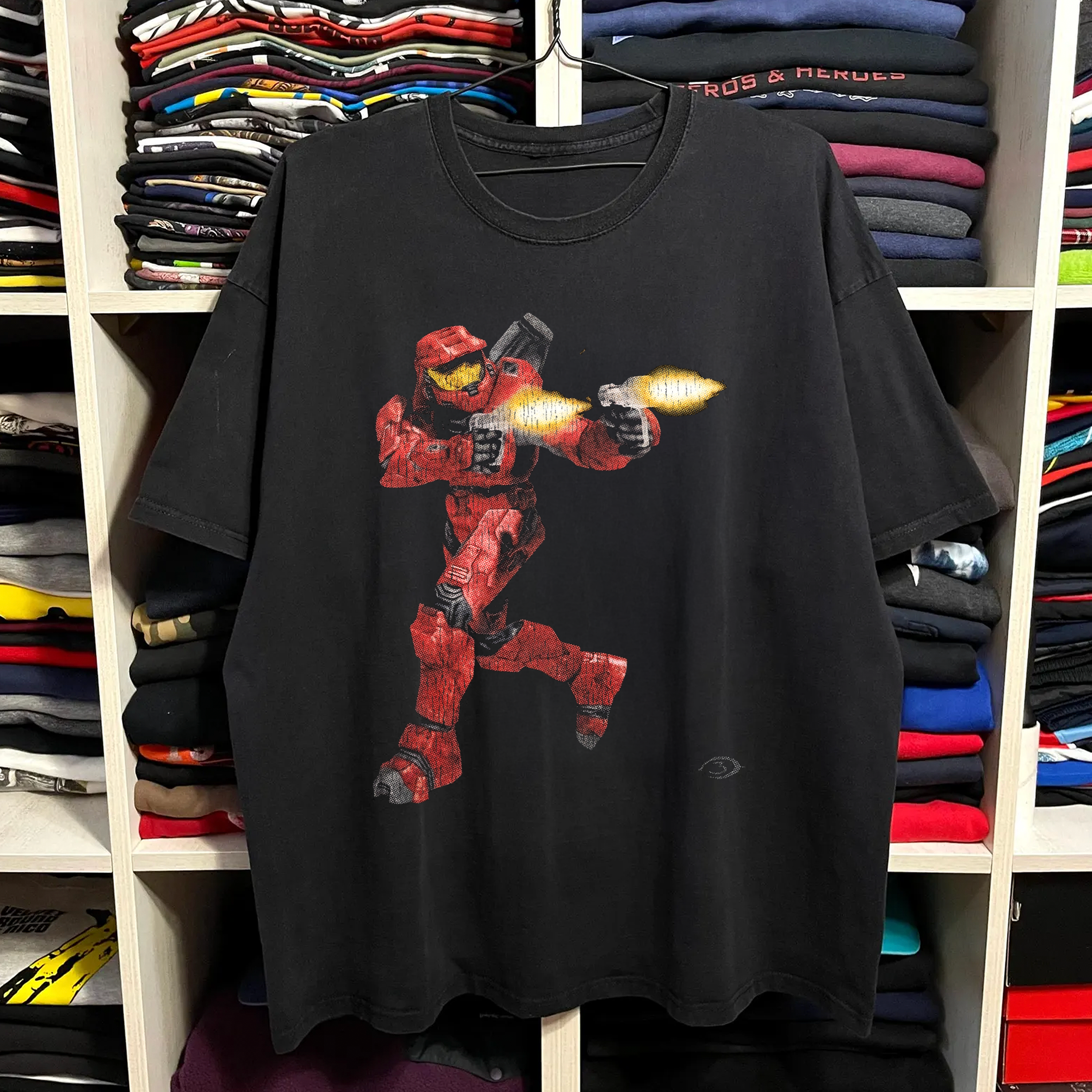 Halo 3 Washed Black Tee