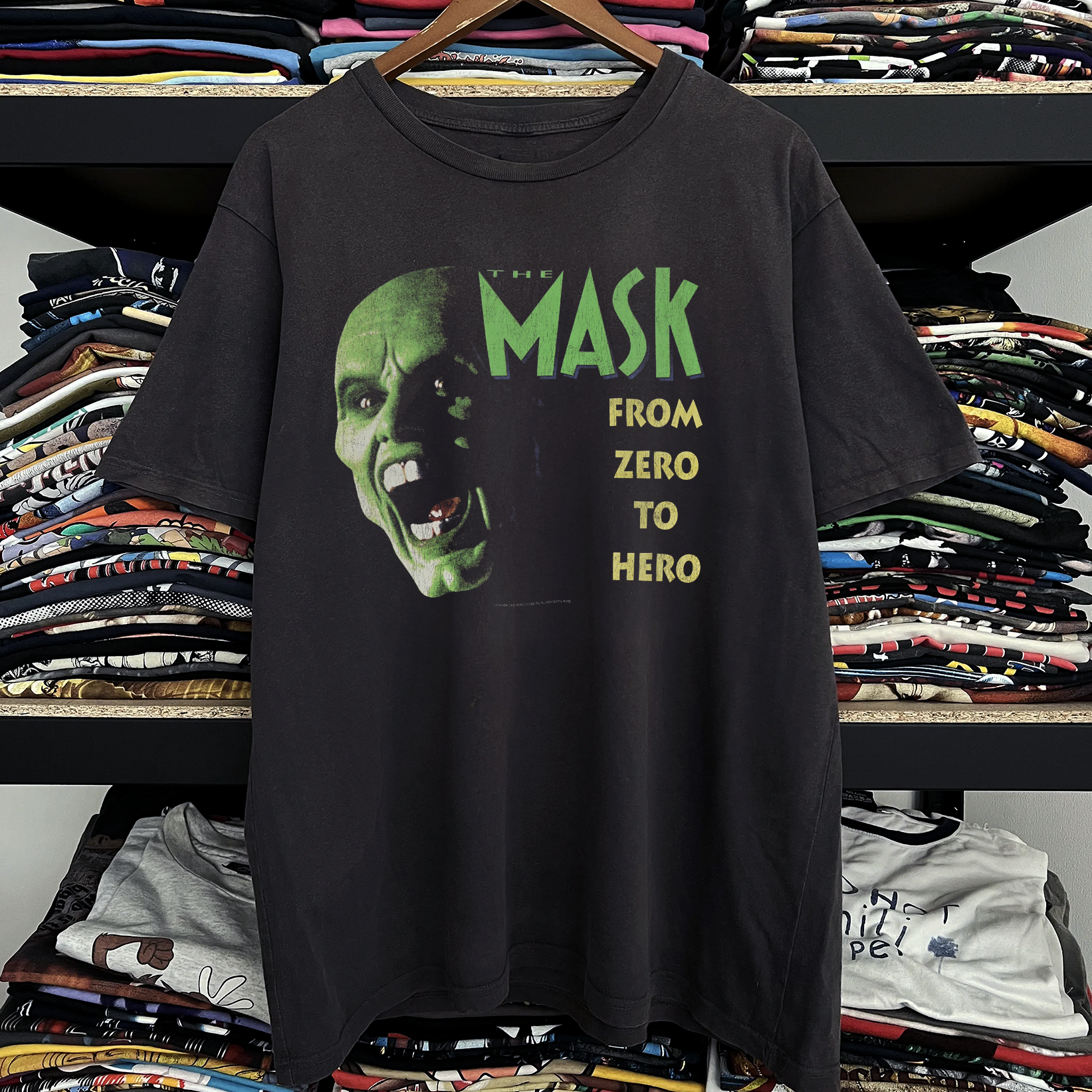 1994 The Mask Washed Black Tee