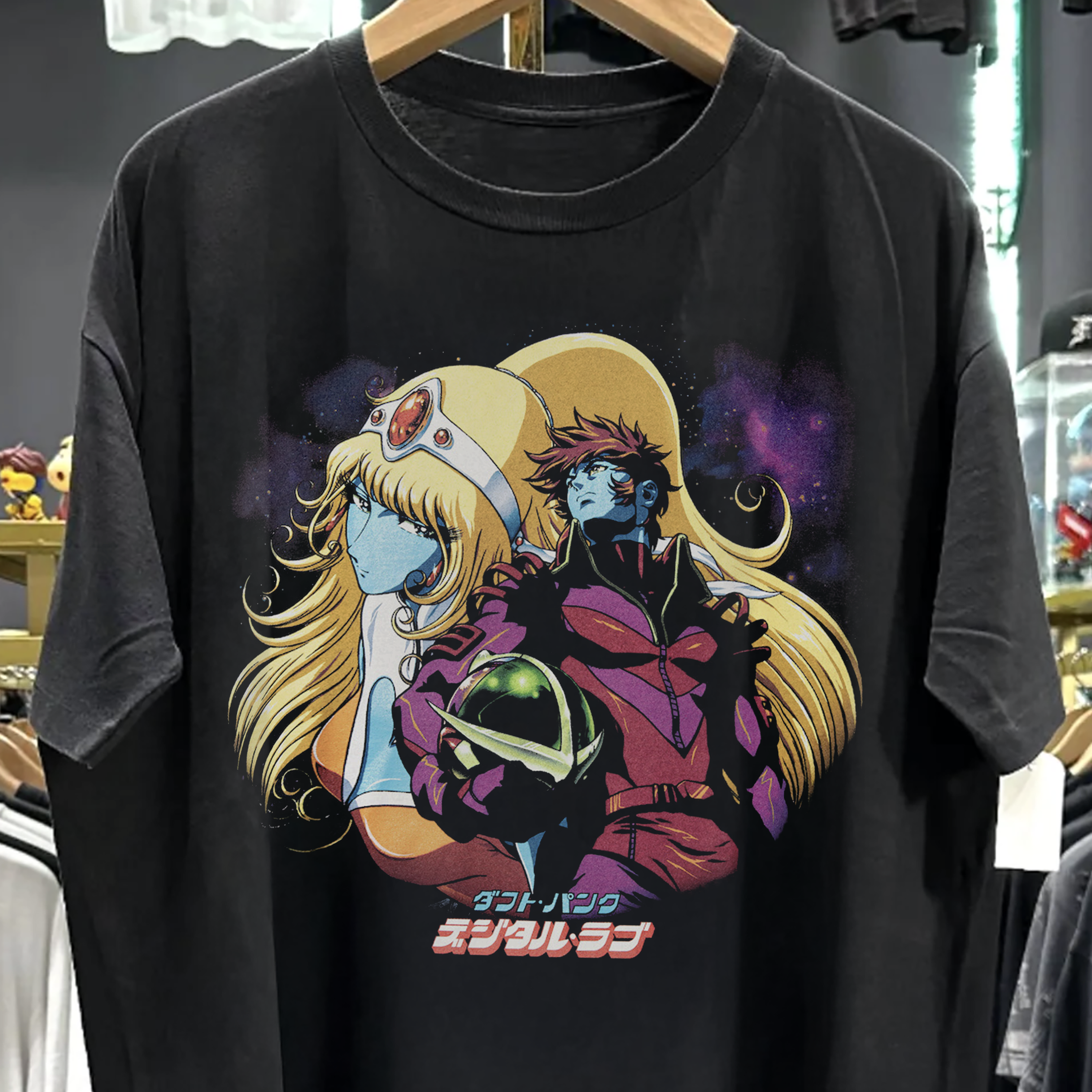 RARE INTERSTELLA 5555 WASHED BLACK TEE