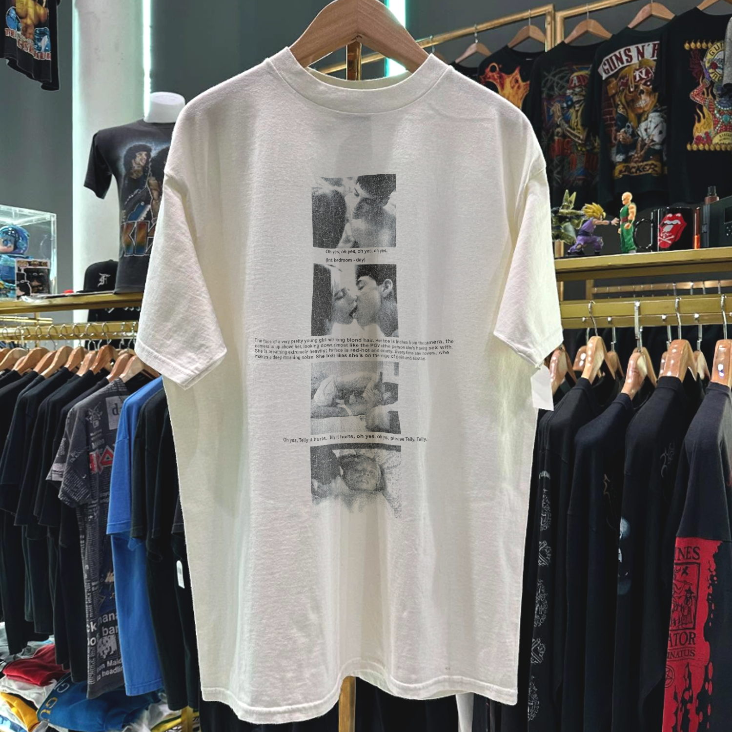 1995 KIDS ‘PAGE TO SCREEN’ PROMO RARE WHITE VINTAGE TEE